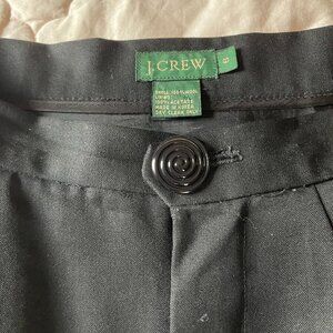 Black skirt, slim fit, midi length